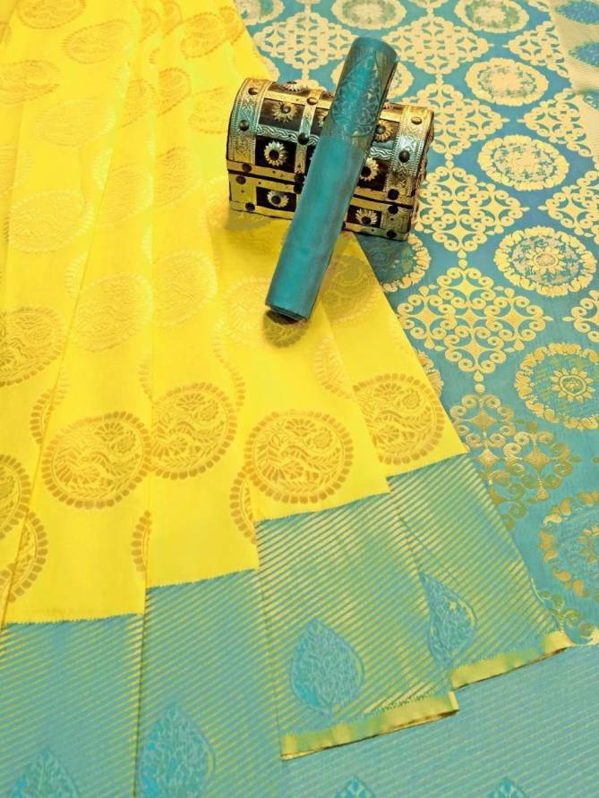 KT 87 Zari Work Designer Banarasi Silk Sarees Catalog
